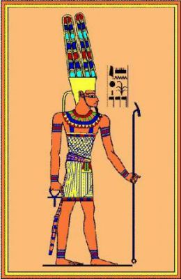 Amen Ra the Egyptian Deity